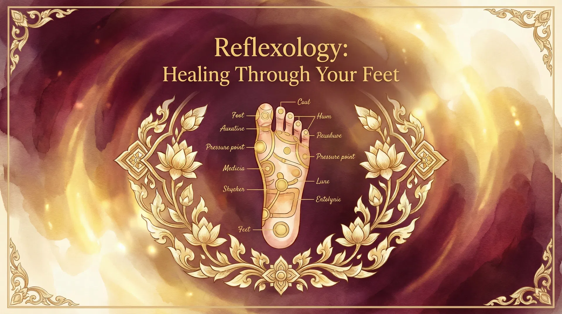 Reflexology foot massage