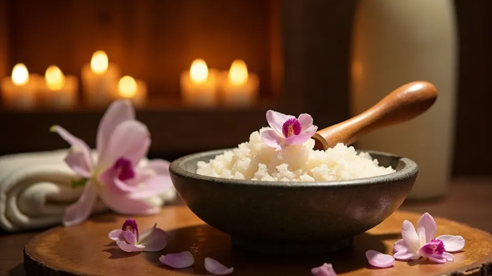 Body scrub massage
